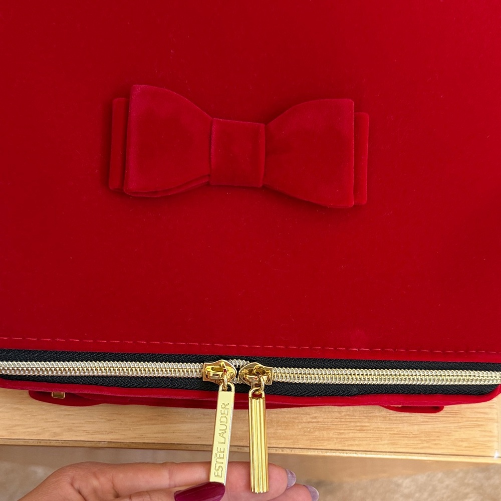 Vintage Estée Lauder Makeup Bag - Picture 3 of 6